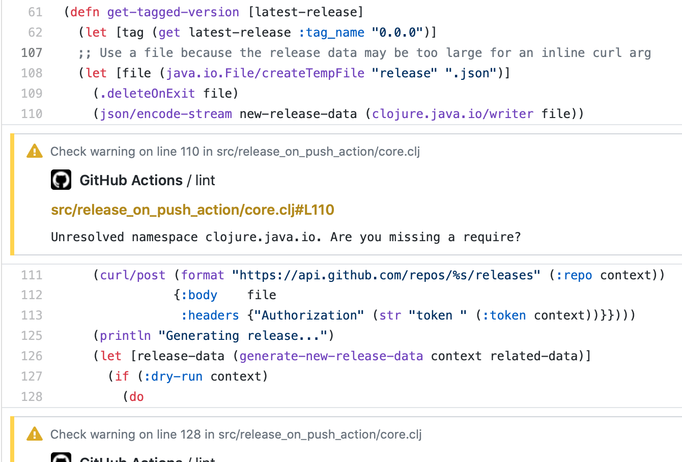 In the Pull Request Files View